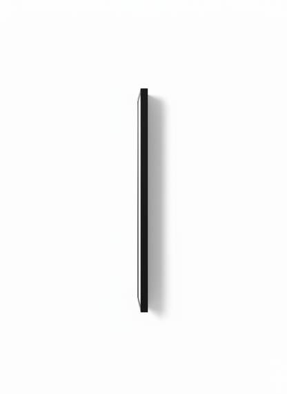 Black Rectangular Wall Mirror