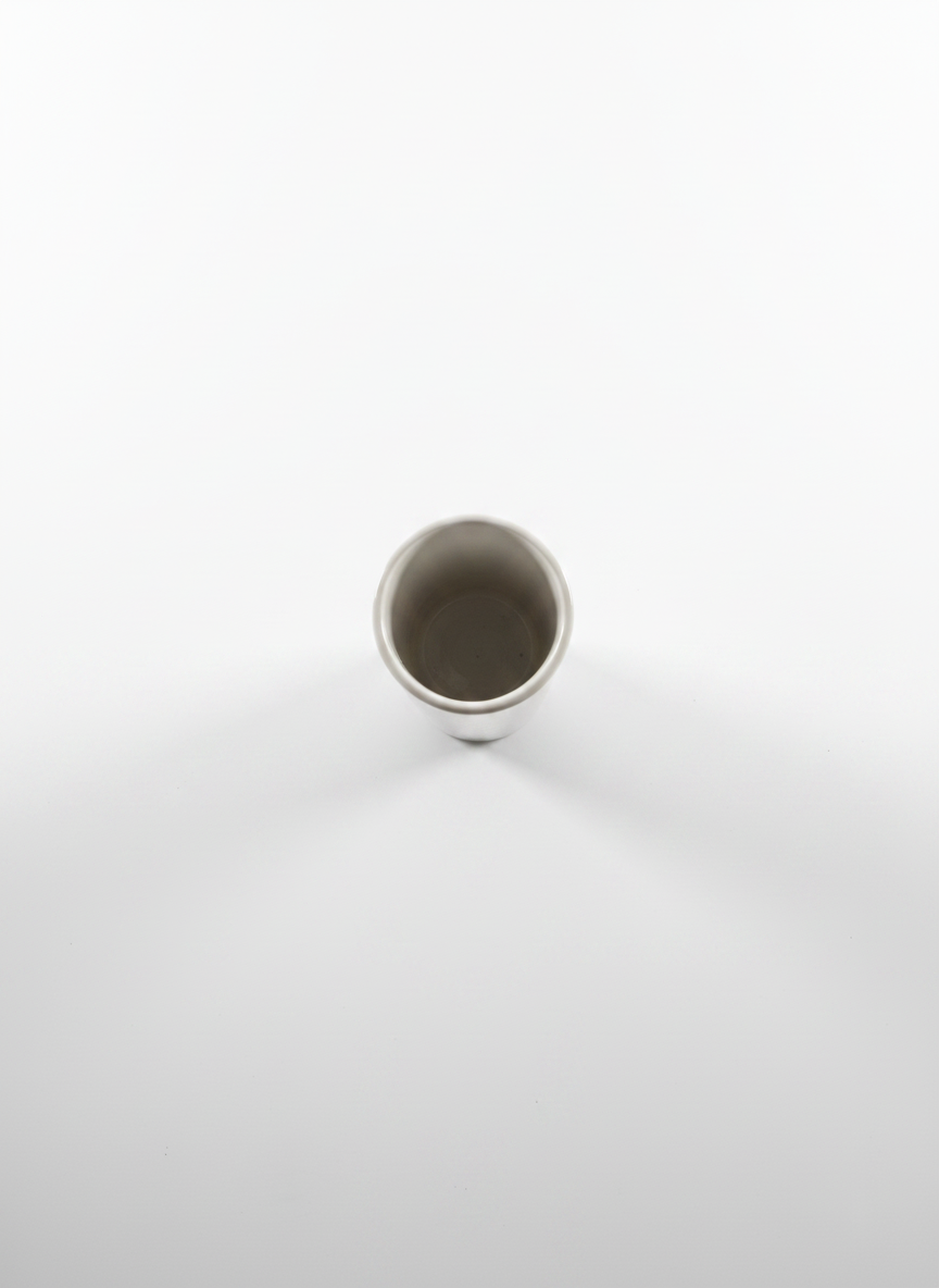 White Cylinder Vase